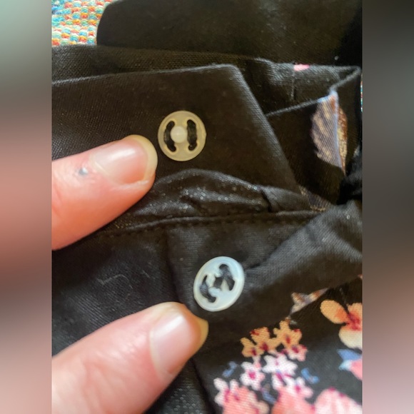 Divided Wrap Front Floral Maxi Skirt - Picture 6 of 7